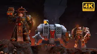 Space Marines - Direct Strike Mod - Gameplay Video - 4K Quality - Warhammer 40K Dawn Of War 3