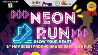 NEON RUN *GLOW YOUR HEART* [VLOG]