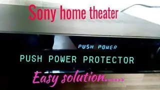 Push power protector  sony home theater