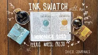 Ink Swatch - Ferris Wheel Press Fountain Pen Inks
