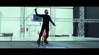 Creature on stilts mocap studio