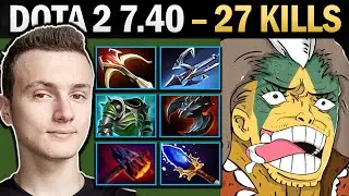 Elder Titan Pro MID with 27 Kills and Harpoon - Dota Gameplay