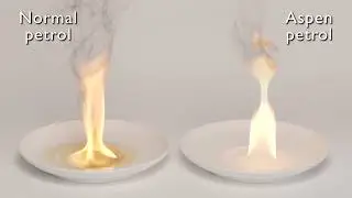 Aspen alkylatbensin -  Brandtest