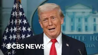 Trump talks Greenland, Nobel Prize, more in press briefing marking one year of second term