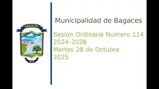 Sesi&oacute;n Ordinaria Numero 114 2024-2028. Martes 28 de Octubre 2025