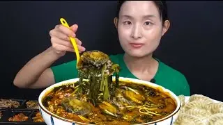장어전복탕 장어만두 먹방