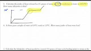 Lecture 1.15B Heat of Fusion and Heat of Vaporization