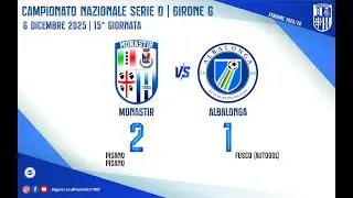 06/12/2025 Monastir - Albalonga (Gol e Highlights)