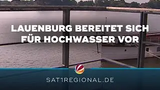 Hochwasser: Lauenburg bereitet sich auf Ernstfall vor