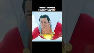 Others Superhero Afraid Of Height vs Meanwhile:Spiderman with Webshooters💀