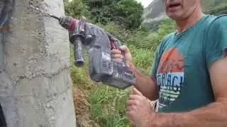 Como se instala un anclaje en hormigon para trabajos verticales