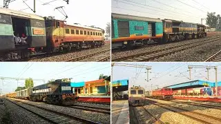 High Speed Diverted Trains Compilation | Indian Railways