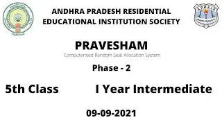 APREIS - AUTOMATED RANDOM SELECTION PROCESS - PHASE-2
