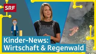Geschlossene L&auml;den, brennender Regenwald und Rezession | Kinder-News | SRF Kids &ndash; Kindervideos