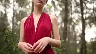 MINI DRESS BURGUNDY