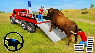 Farm Animal Truck Transport Simulator - Real Zoo Transporter Truck Driving- Android Gameplay