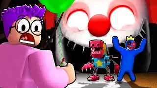 Can We Survive MR. CRAZY'S CARNIVAL!? (SCARY OBBY!)