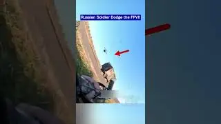 Russian Soldiers Neutralize the FPV Drone in a Last Moment!