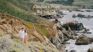 Candice & Brian's Wonderful Engagement Session in Big Sur California