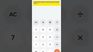 How to do Percentage calculation on calculator | Percentage trick | #shorts #maths #election #vote