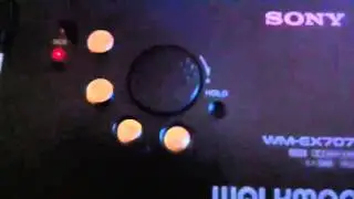 sony wm ex 707