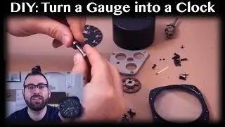 DIY Making A Clock From A Vintage Aircraft Instrument