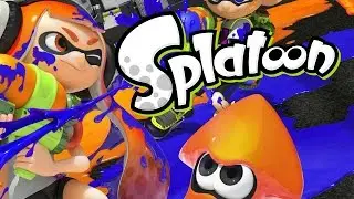 SPLATOON - Painting with the Roller!!! (Regular Battle and Ranked Battle Gameplay)