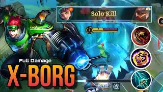X-Borg Vs Chou who is Best / Top Global X-Borg Build / X-Borg Tutorial Video / X-Borg Mlbb
