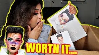 JAMES CHARLES x Morphe Palette And Brushes Collection UNBOXING!