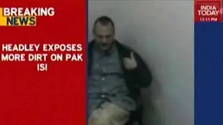 LeT Operative Headley Exposes More Dirt On Pakistan's ISI