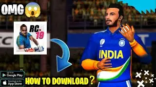 OMG😱 ! How To Download Real Cricket 19 In 2024 ! Simple Method & Ultra Smooth 💥 ! Gameplay Review