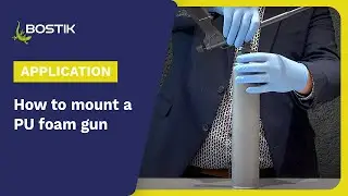 How to mount a PU-foam gun | How To | Bostik Construction