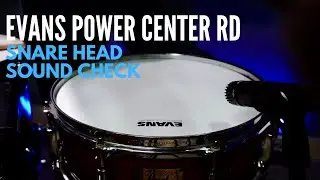 Evans Power Center Reverse Dot Coated Snare Head