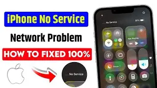 how to fix iphone network signal no service problem | iphone network no service problem 2026