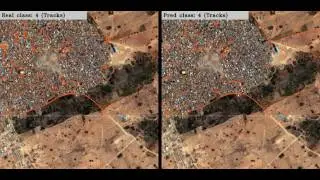 DSTL Competition. Examples of automatic neural net segmentation