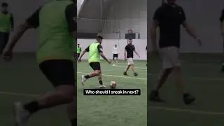 I snuck USL Championship Baller Kyle Edwards Into Pickup #soccer #uslchampionship #hartfordathletic