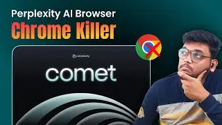 This AI Browser Will Replace Chrome? Meet Perplexity Comet - Full Demo in Hindi