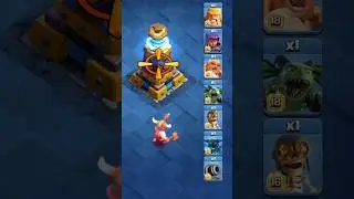 B.B. MEGA TESLA vs B.B. Max TROOPS  #clashofclans #coc #cocshorts #short #megatesla #builderbase