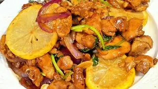 Pan&nbsp;Fried Chicken with Lemon &mdash; Golden & Juicy in 20 Minutes