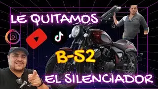 Le quitamos los silenciadores a la poderosa dinamo B52 Y as&iacute; suena... #dinamo #b52 #biker #motovlog