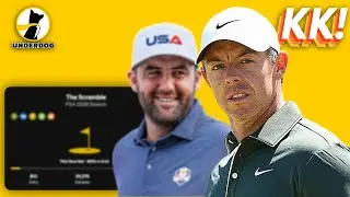 PGA BEST BALL STREAM | UnderDog 