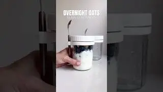 OVERNIGHT OATS #kitchen #organization #foodstorage #kitchenfinds #homefinds #amazon #amazonhome