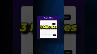 Building AI Chat in NextJS is That EASY!