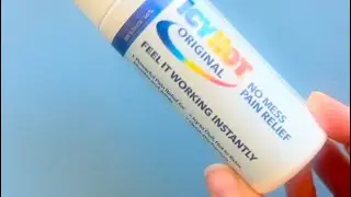 Icy Hot Original Medicated Pain Relief Liquid with No Mess Applicator Review. A game changer!