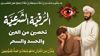 رقية شرعية شاملة🔥 رجل الحسد والسحر والعين والهم والضيق ووفر الرزق ونعم الله القرآن الرقية😣🤕