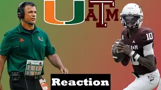 Miami's Defense DOMINATES TAMUs Offense.. Can They Learn How to Throw the Ball? | CFP Reaction