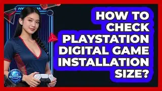 How to check PlayStation digital game installation size?