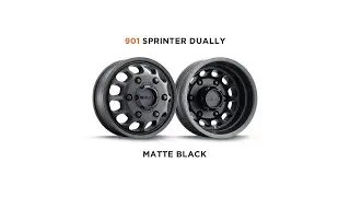 Method Race Wheels | 901 Sprinter Dually Wheel | Matte Black