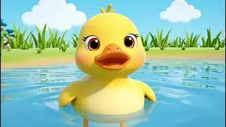 Một Con Vịt Xòe Ra Hai Cái Cánh 🦆 | Nhạc Thiếu Nhi 5 Phút Cho Bé