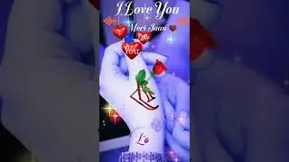 Dekha use jab pahli bar 😍💓#m letter name #fxyoeditz